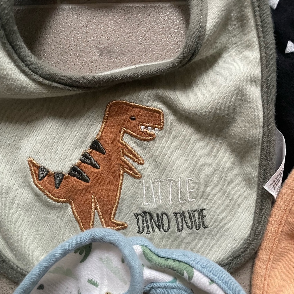 3/$20 Assorted Baby Bibs Set - Multi-Color - Picture 2 of 5